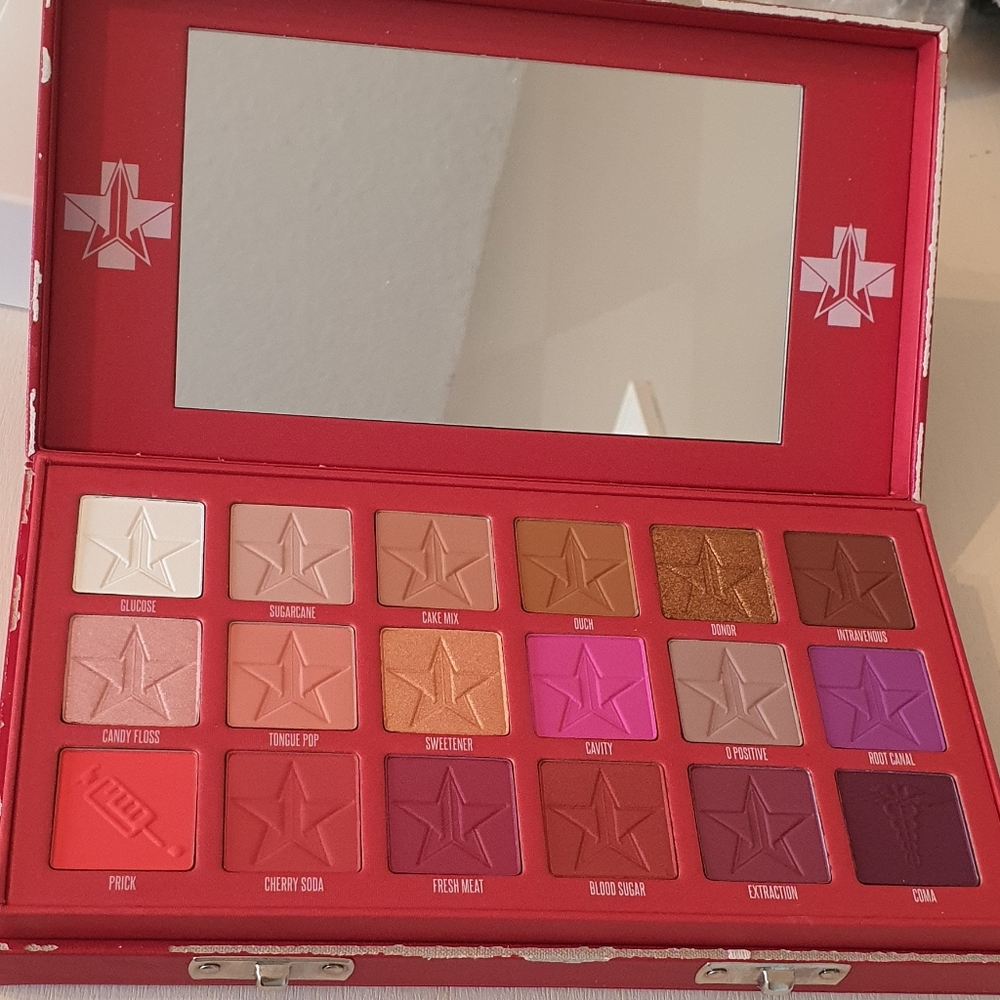 NEW Jeffree Star Blood Sugar Eyeshadow Pallete - Picture 2 of 6